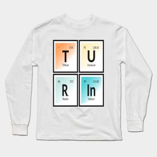 Turin City Table of Elements Long Sleeve T-Shirt